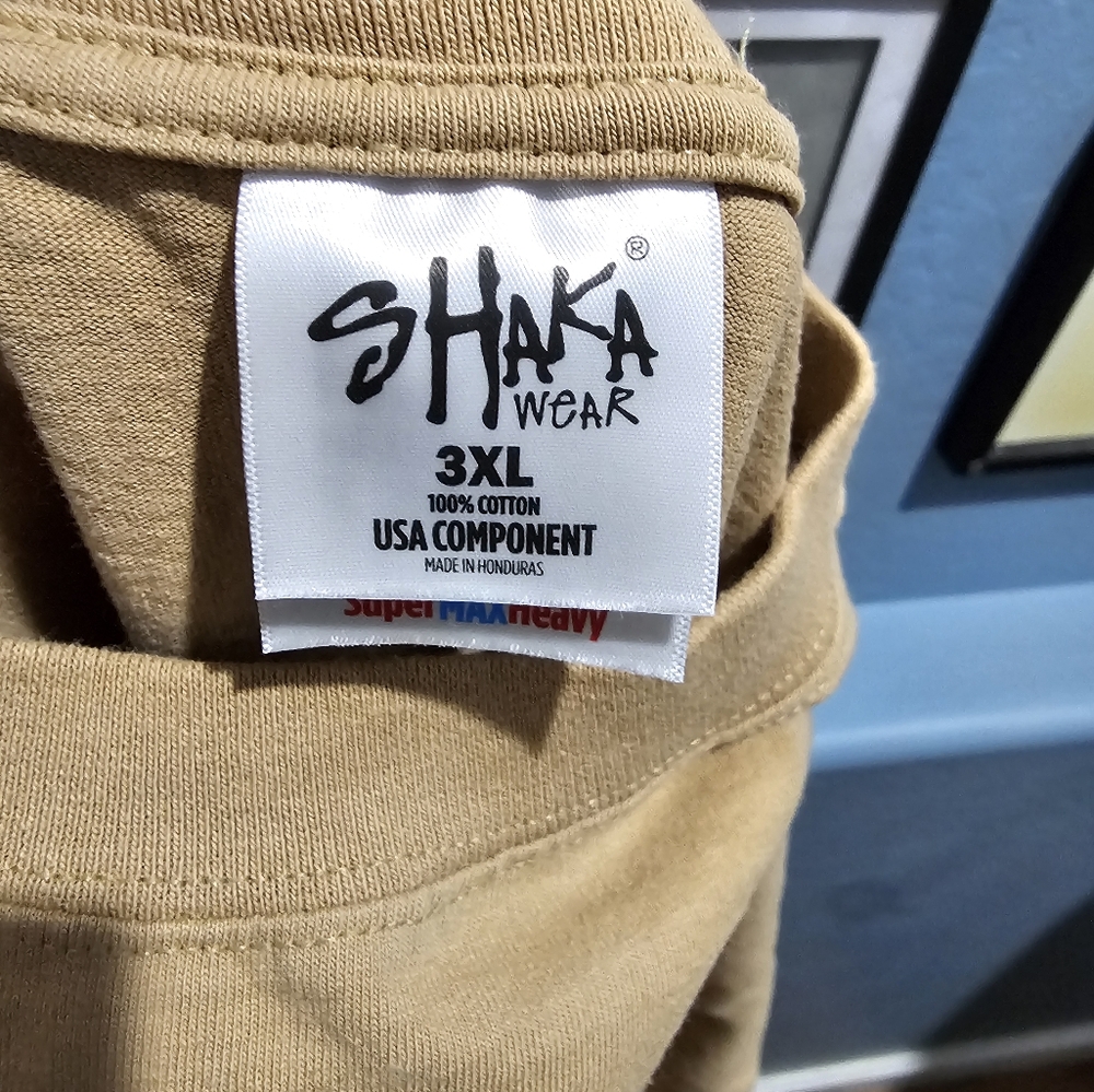 Tan Short Sleeve T-Shirt - Picture 4 of 9